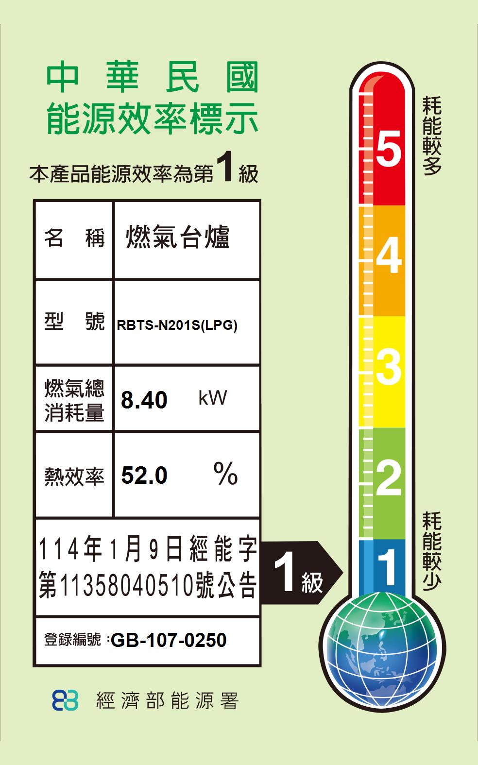 林內【RBTS-N201(S)_LPG】崁入式內焰雙口爐二口爐瓦斯爐(不鏽鋼) 桶裝瓦斯(含全台安裝)
